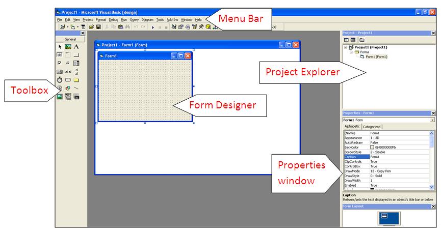 vb6 ide