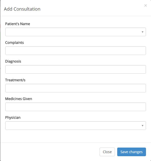 Consultation Module