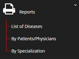 Reports Menu