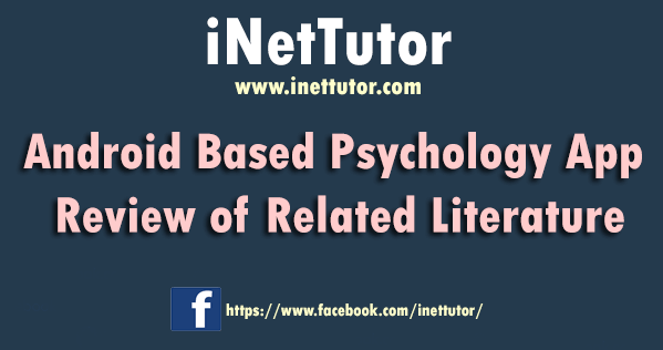 Android Based Psychology App Review of Related Literature