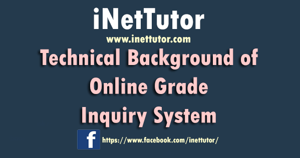 Technical Background of Online Grade Inquiry System