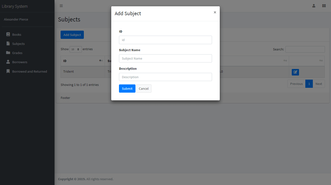 Library System Subject Encoding Module