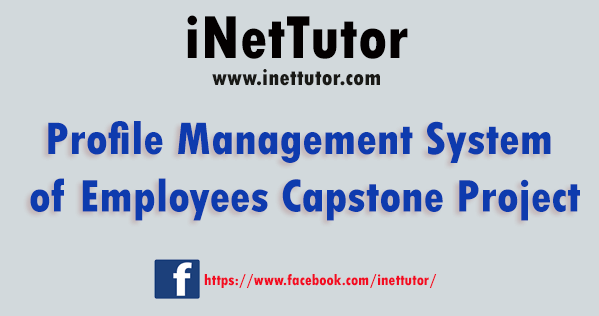 Profile Management System of Employees Capstone Project