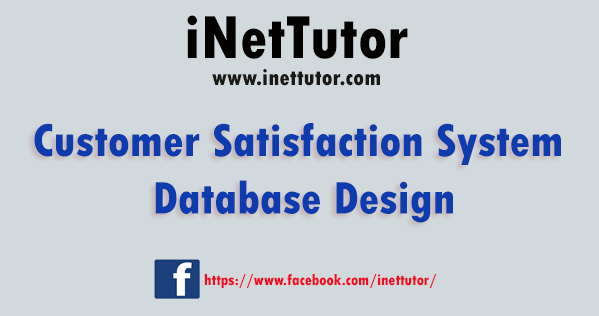 Customer Satisfaction System Database Model