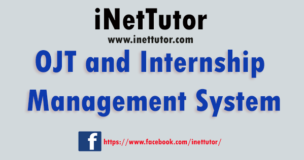 OJT and Internship Management System
