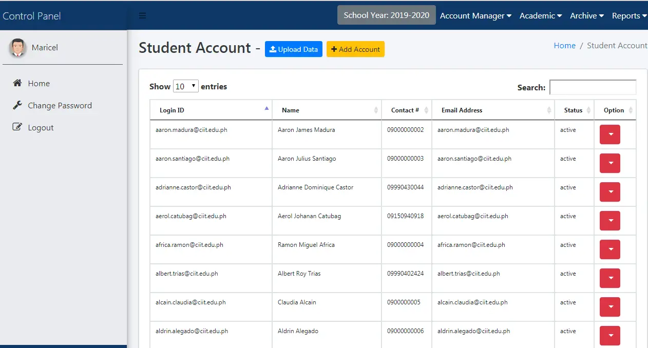 RFID Based Online Attendance Student Management