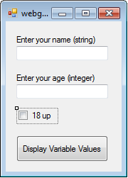 Variable Declaration in Visual Basic .Net