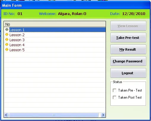 Computer Assisted Instructions in College Algebra