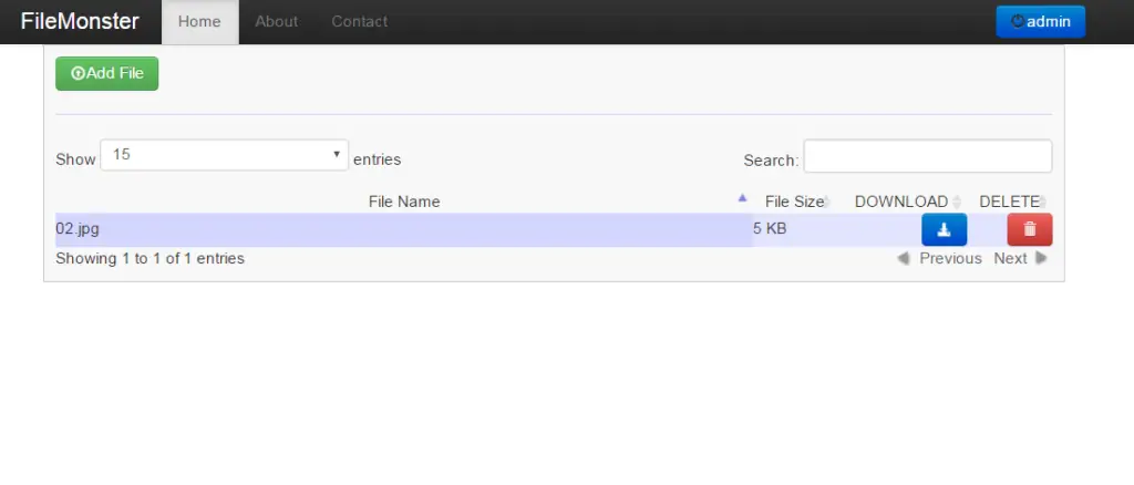Web-Based File Management System