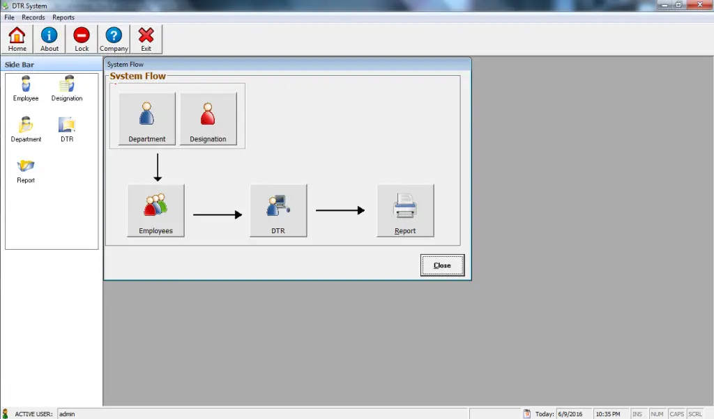 Dtr System Example Daily Time Record Automation