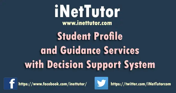 Student Profile and Guidance Services with Decision Support System