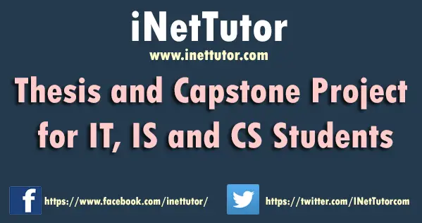 Thesis and Capstone Project for IT, IS and CS Students