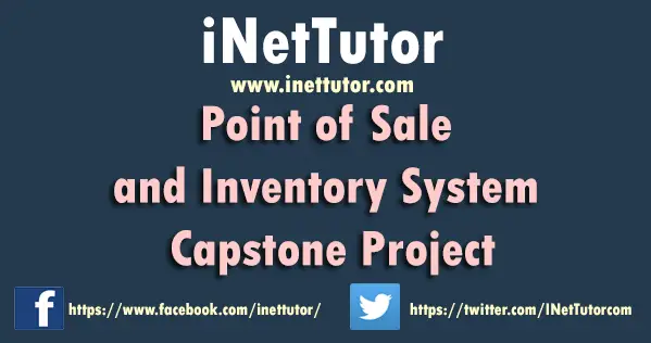 Point of Sale and Inventory System Capstone Project