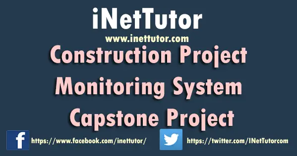 Construction Project Monitoring System Capstone Project