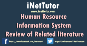 literature review on human resource information system