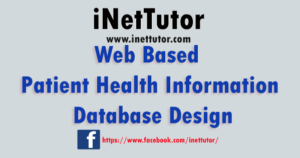 Web Based Patient Health Information Database Design
