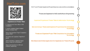 capstone project master thesis