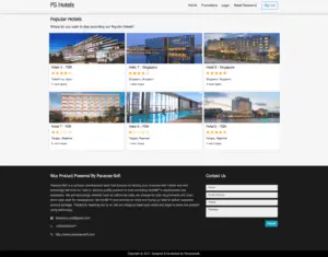 Multi Hotel Management System in PHP and MySQL