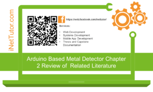 Arduino Based Metal Detector Chapter 2 Review of Related Literature