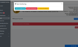 Client Monitoring System Task Monitoring