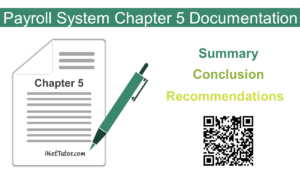 Payroll System Chapter 5 Documentation