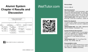 Alumni System Chapter 4 Results and Discussion