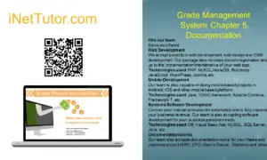 Grade Management System Chapter 5 Documentation
