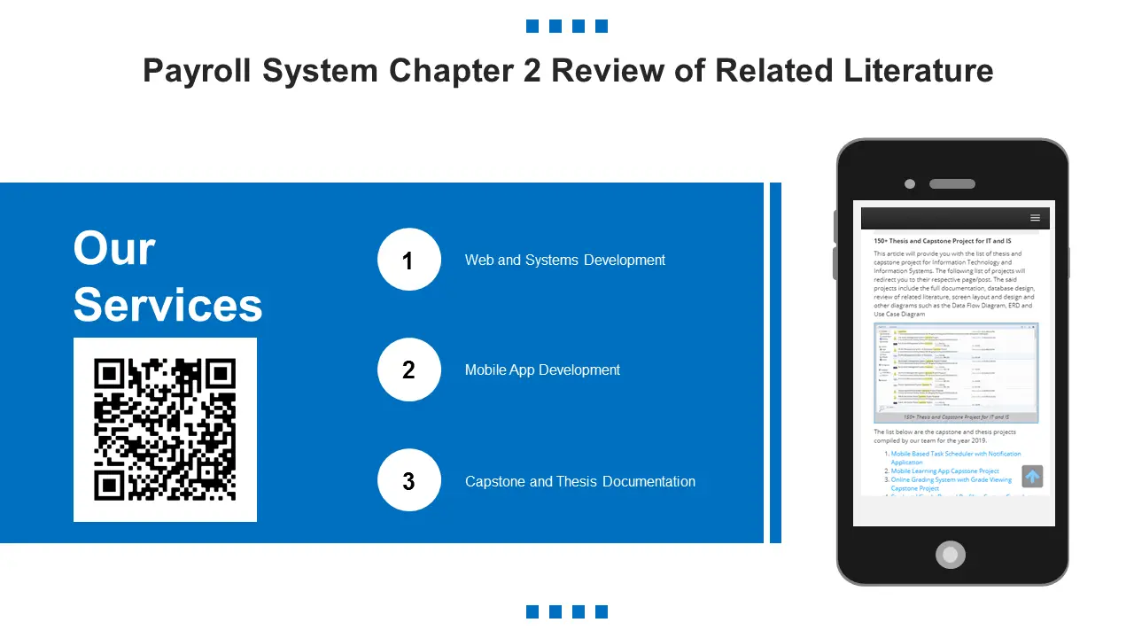 literature review payroll management system