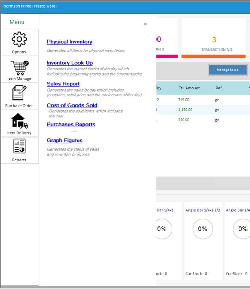 Sales and Inventory System in VB.Net System Settings