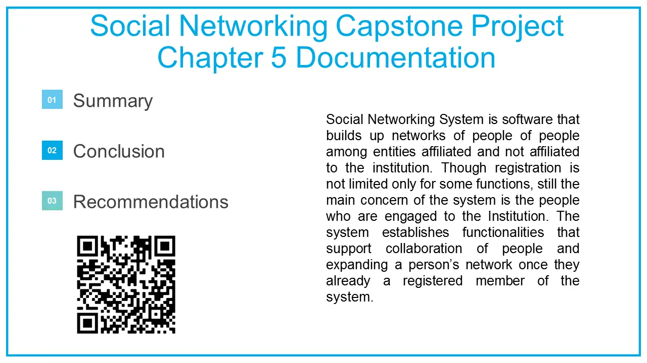 capstone project for networking