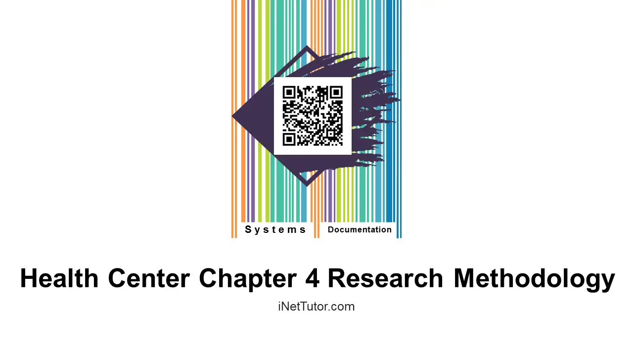 Health Center Chapter 4 Research Methodology