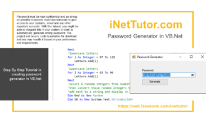 Password Generator in VB.NET