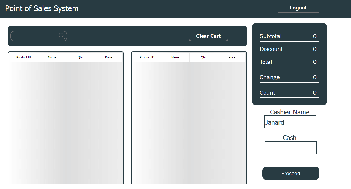 Point of Sale (POS) System in Python - POS Module