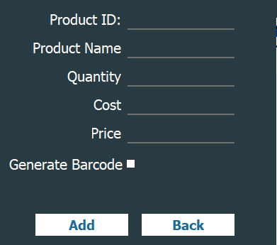 Point of Sale (POS) System in Python - Product Encoding