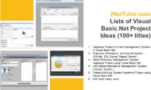 Updated Lists of Visual Basic.Net Project Ideas