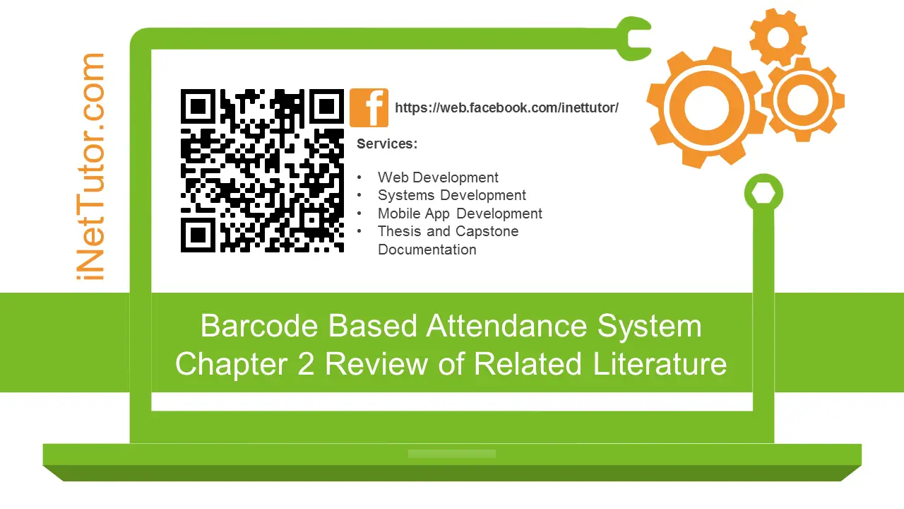 Barcode Based Attendance System Chapter 2 Review of Related Literature