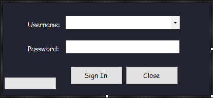 Create Login Attempt Limit Form in C# and MySQL Database - Form Design