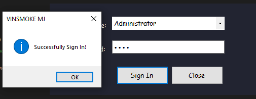 Create Login Form Using C# with MySQL Database - Output