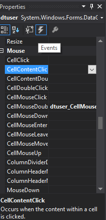 Select data in DataGridView Rows and Show in TextBox Using C# MySQL Database - Step 4