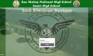 Senior High School Voting System in VB.Net - Enter ID Number Form