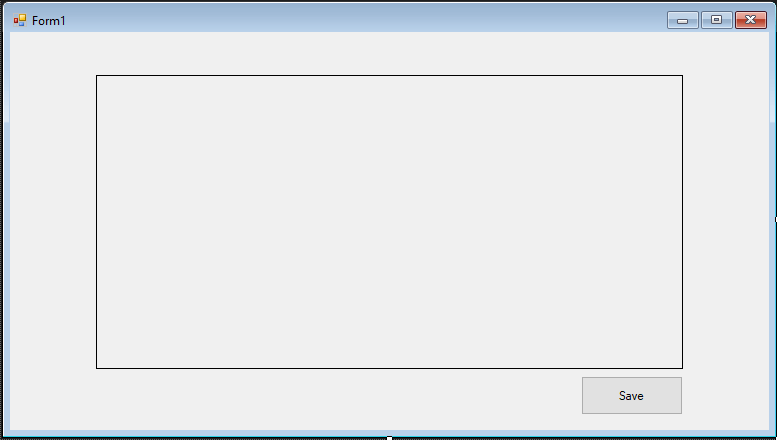 Save DataGridView Rows into Database - Form Design