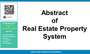 Abstract of Real Estate Property System