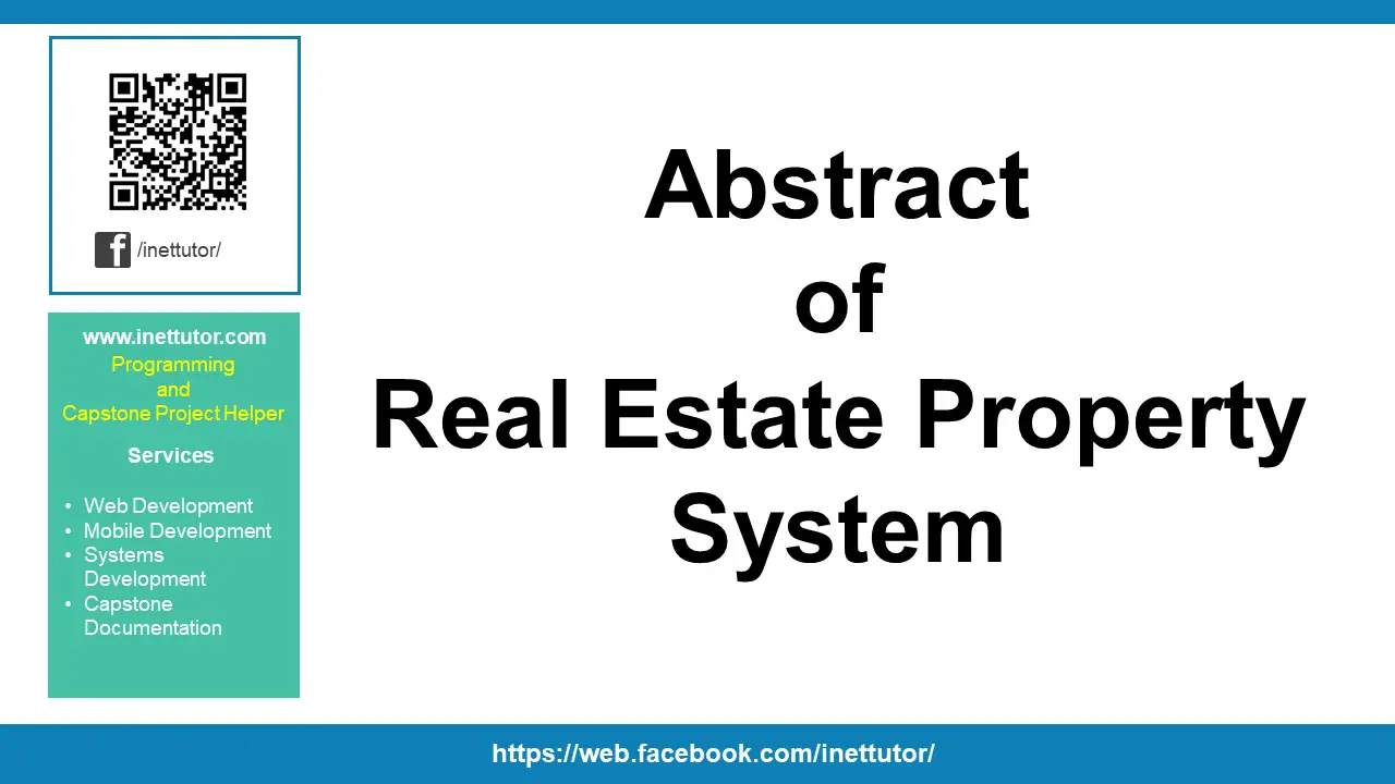 Abstract of Real Estate Property System