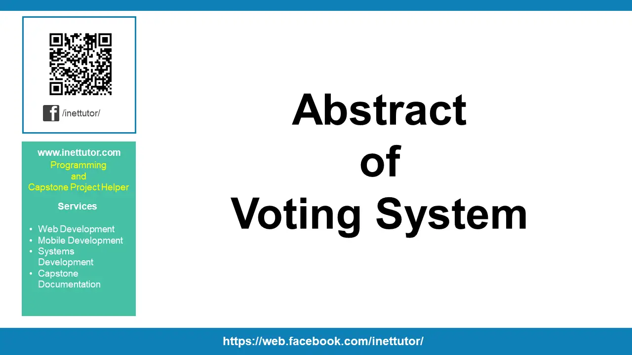 Abstract of Voting System