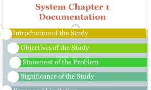 Barcode Based Attendance System Chapter 1 Documentation