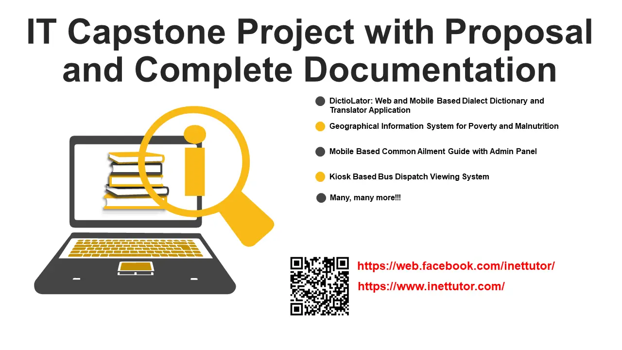 requirement documentation in capstone project sample