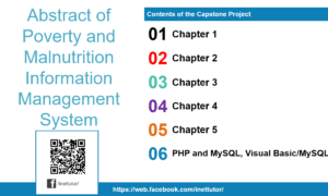 Abstract of Poverty and Malnutrition Information Management System