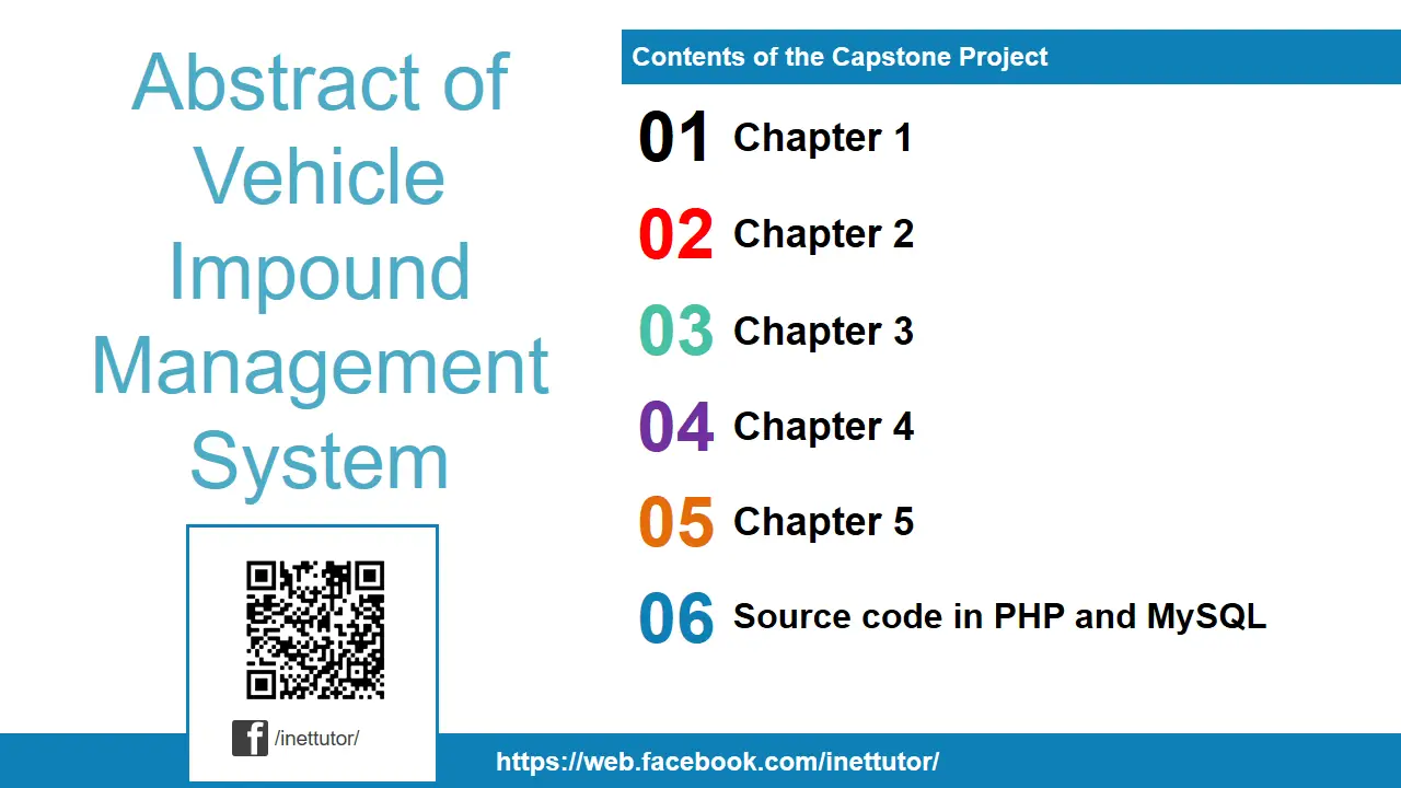 Abstract of Vehicle Impound Management System