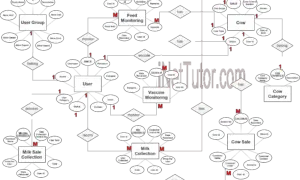 Dairy Farm Management System ER Diagram - Step 3 Complete ERD