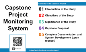 Capstone Project Monitoring System